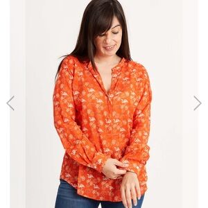 Hartford Tropical Orange Shirt